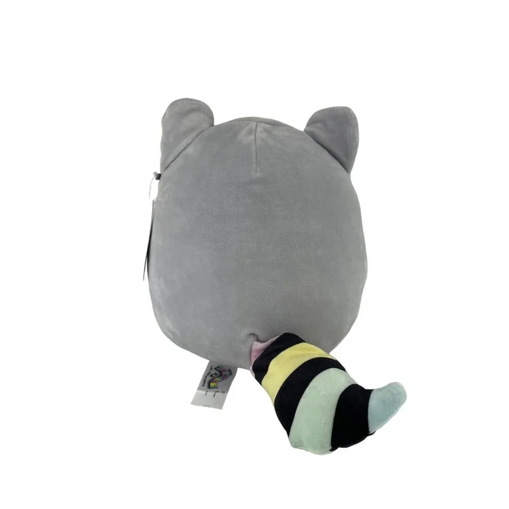 Squishmallow Max Raccoon 2021 Summer‎ Squad 8 Inch Squishy Soft Plush Toy NWT